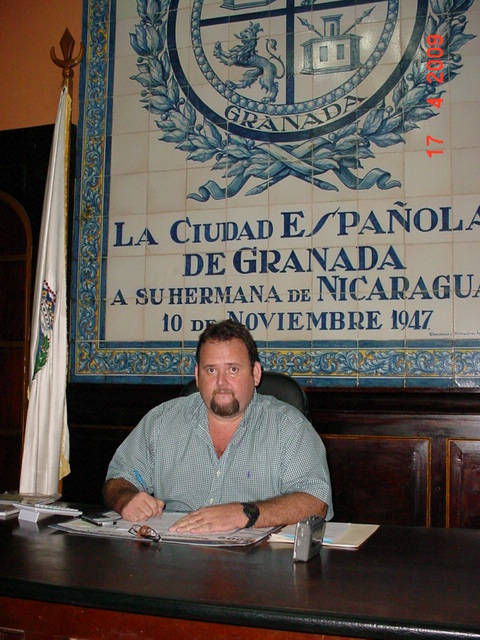 Eulogio Mejia, alcalde de Granada